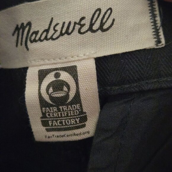 Madewell The Garment Dyed 90s Straight Leg Cargo Pants Size 27 - Picture 10 of 11